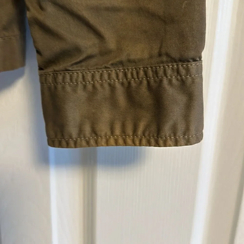 J. Crew Women’s Army Green Classic Twill Chino Jacket